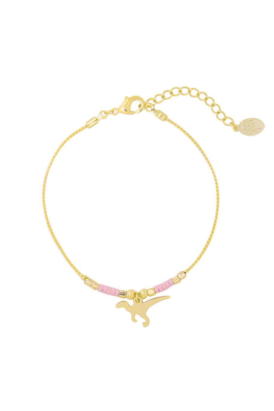 Bracelet Dino Baby Pink  